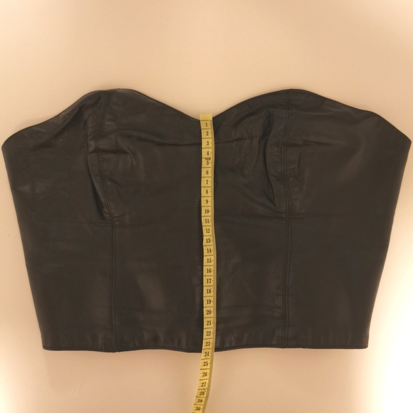 Vintage Leather Bustier - Picture 6 of 6